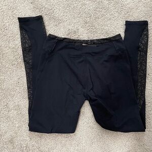 Womens Blk/Gray leggings-ps